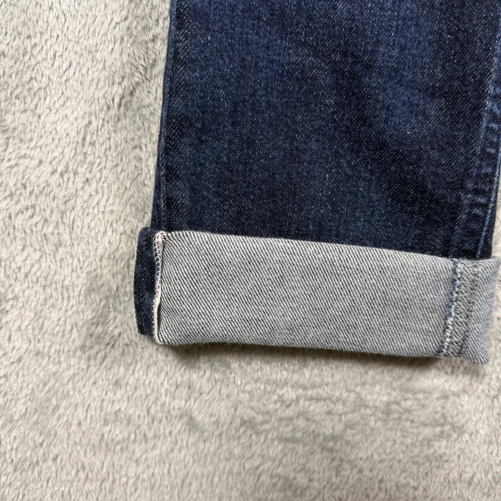 Suitsupply Selvedge Jean Mens 31x32 Blue Dark Wash Candiani Straight Denim Italy
